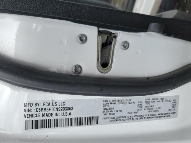 1C6RR6FT0NS203863 RAM 1500 Classic Tradesman
