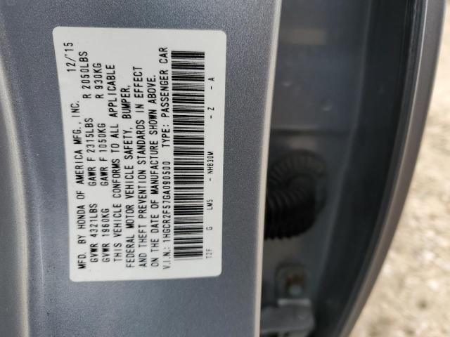 1HGCR2F57GA090500 Honda Accord Sport