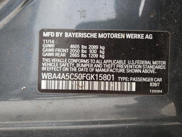 WBA4A5C50FGK15801 BMW 428 I Gran Coupe