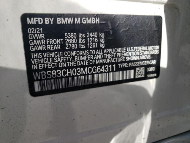 WBS83CH03MCG64311 BMW M5