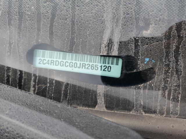 2C4RDGCG0JR265120 Dodge Grand Caravan Sxt