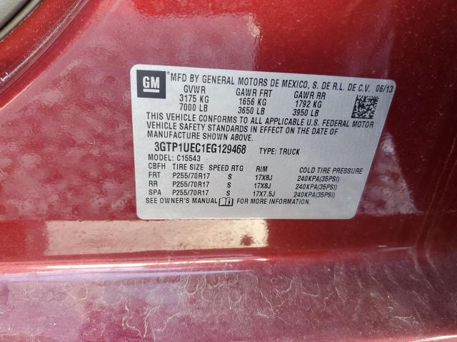3GTP1UEC1EG129468 GMC Sierra C1500 Sle