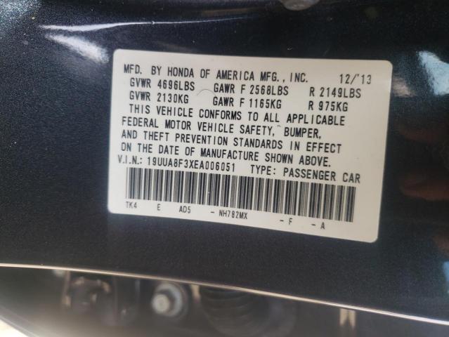 19UUA8F3XEA006051 Acura Tl Se