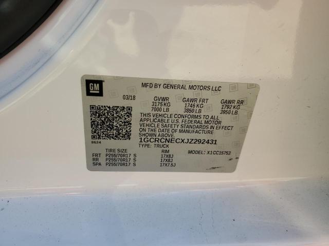 1GCRCNECXJZ292431 Chevrolet Silverado C1500