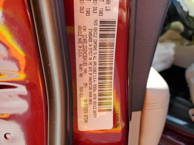 1C4RDJDG2HC924183 Dodge DURANGO GT