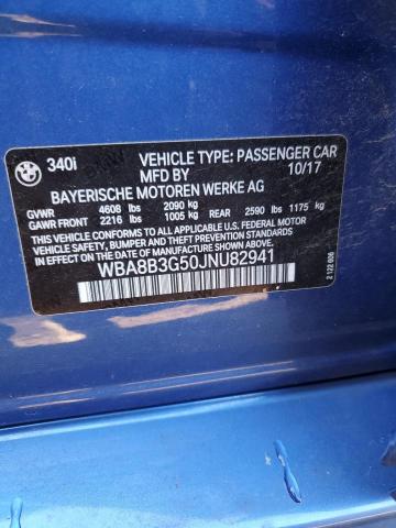 WBA8B3G50JNU82941 BMW 340 I