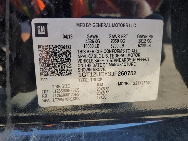 1GT12UEY3JF260752 GMC Sierra K2500 Denali