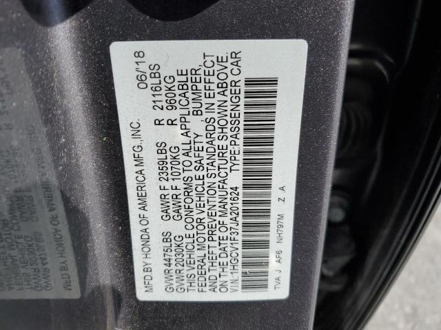 1HGCV1F37JA201624 Honda Accord Sport