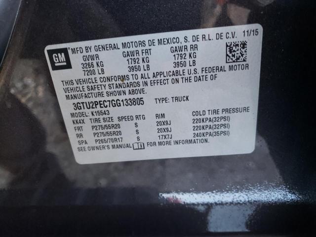 3GTU2PEC7GG133805 GMC Sierra K1500 Denali