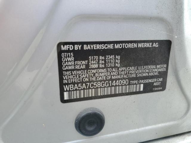 WBA5A7C58GG144090 BMW 528 XI