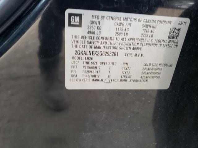 2GKALNEK2G6293201 GMC Terrain Sle
