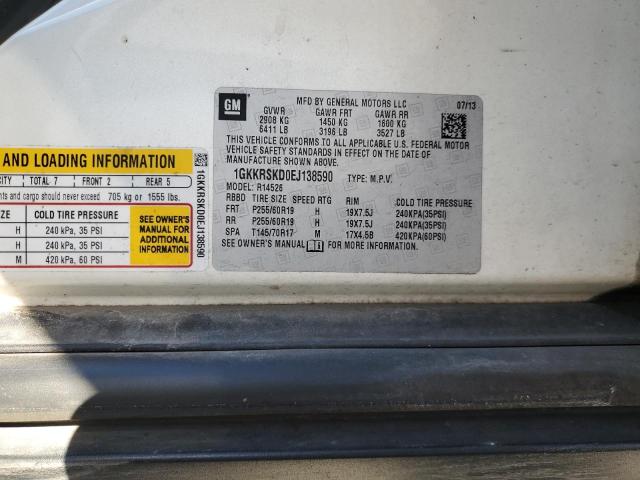 1GKKRSKD0EJ138590 GMC Acadia Slt-2