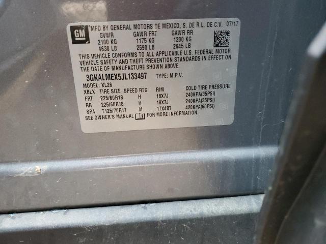 3GKALMEX5JL133497 GMC Terrain Sle