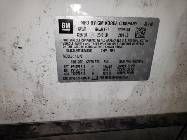 KL4CJASB5KB745309 Buick Encore Preferred