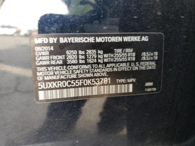 5UXKR0C55F0K53781 BMW X5 Xdrive35i