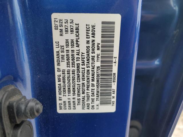 7FARW1H53ME007726 Honda CR-V EX
