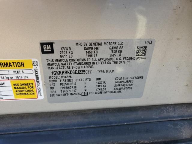 1GKKRRKD3EJ225022 GMC Acadia Slt-1