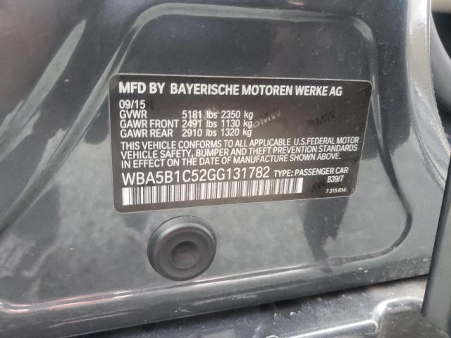 WBA5B1C52GG131782 BMW 535 I