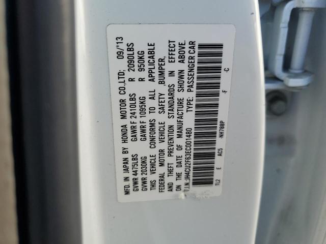 JH4CU2F63EC001480 Acura Tsx Tech