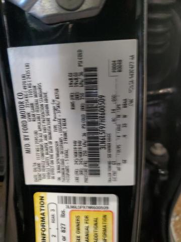 3LN6L5F97HR600509 Lincoln Mkz Reserve