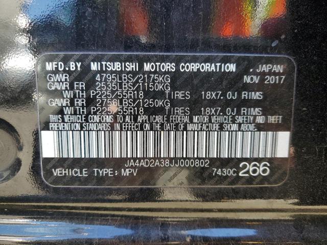 JA4AD2A38JJ000802 Mitsubishi Outlander Es