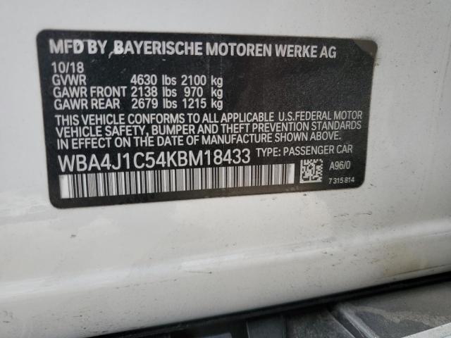WBA4J1C54KBM18433 BMW 430i Gran Coupe