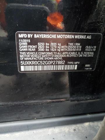 5UXKR0C52G0P27882 BMW X5 Xdrive35i