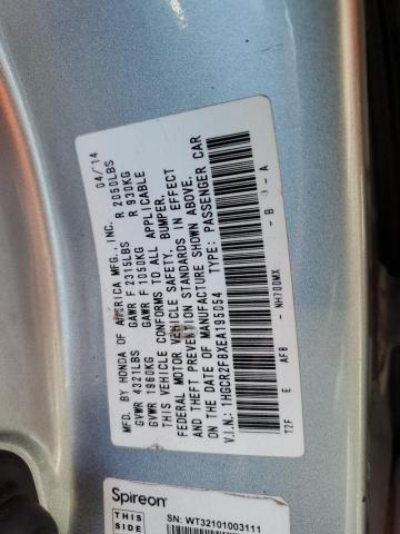 1HGCR2F8XEA195054 Honda ACCORD EXL