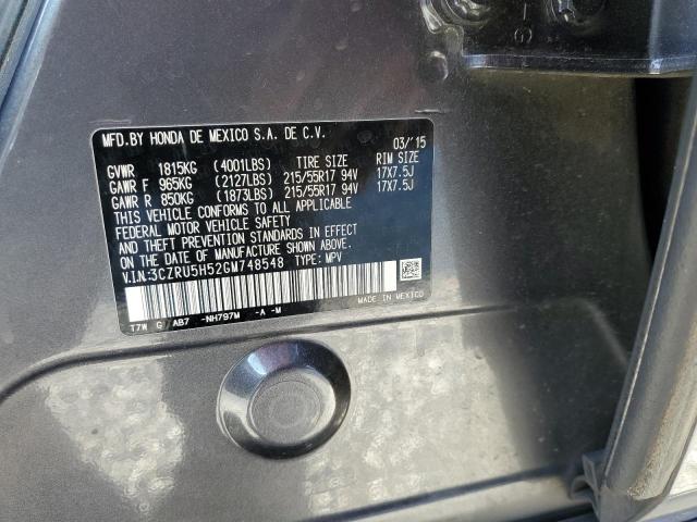 3CZRU5H52GM748548 Honda HR-V EX