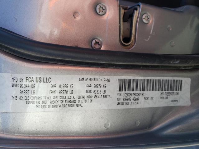 1C3CDFFA8GD821911 Dodge Dart Sxt Sport