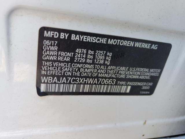 WBAJA7C3XHWA70663 BMW 530 XI