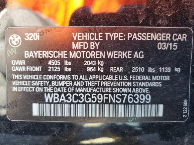 WBA3C3G59FNS76399 BMW 320 I Xdrive