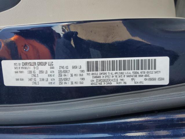 2C4RDGBG2ER141518 Dodge Grand Caravan Se