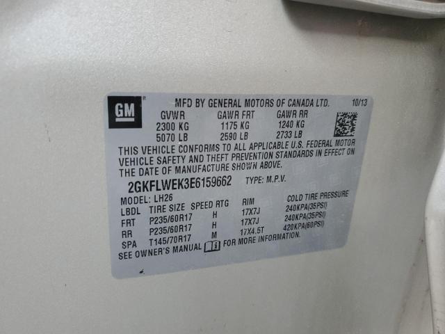 2GKFLWEK3E6159662 GMC Terrain Sle
