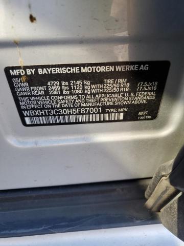 WBXHT3C30H5F87001 BMW X1 Xdrive28i