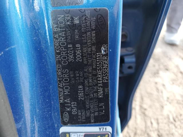 KNAFX4A8XE5151131 KIA FORTE EX