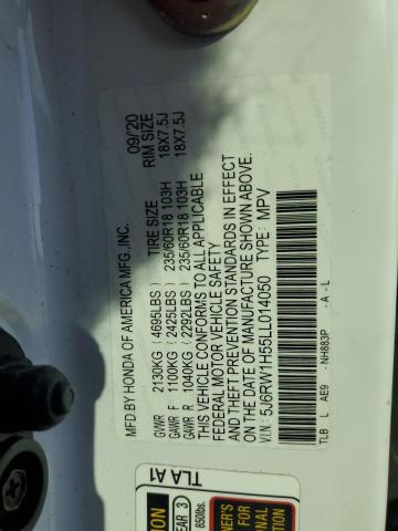 5J6RW1H55LL014050 Honda CR-V EX