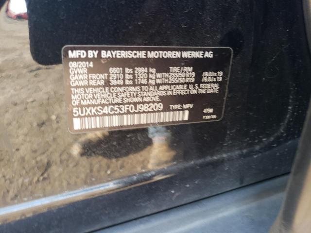 5UXKS4C53F0J98209 BMW X5 Xdrive35d