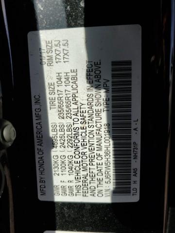 5J6RW5H36HL001918 Honda CR-V LX