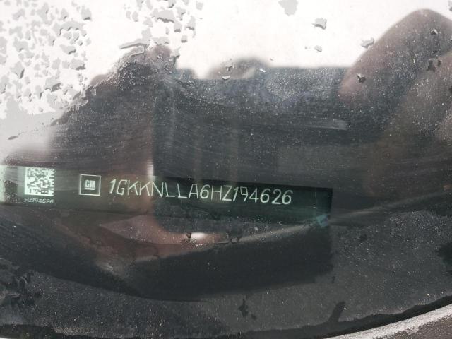 1GKKNLLA6HZ194626 GMC ACADIA SLE