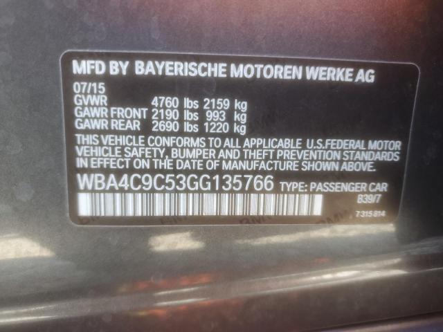 WBA4C9C53GG135766 BMW 428 Xi Gran Coupe Sulev