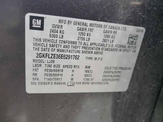 2GKFLZE36E6291762 GMC Terrain Denali