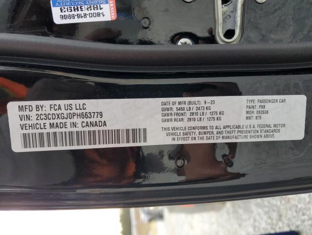 2C3CDXGJ0PH663779 Dodge Charger Scat Pack