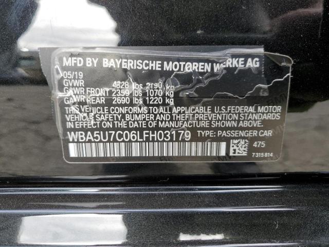 WBA5U7C06LFH03179 BMW M340I