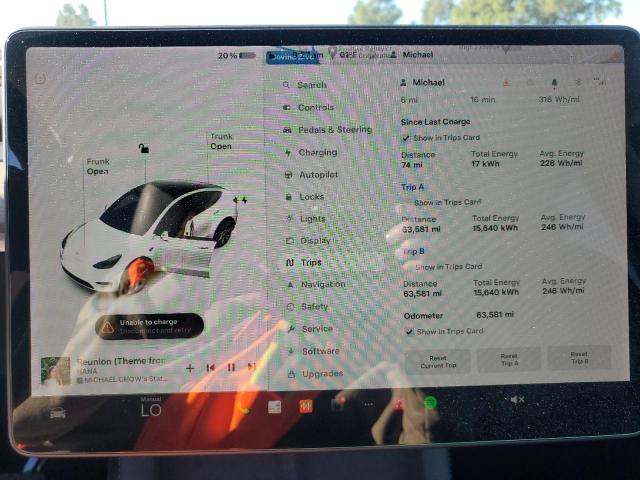 5YJYGAEE6MF216855 Tesla Model Y