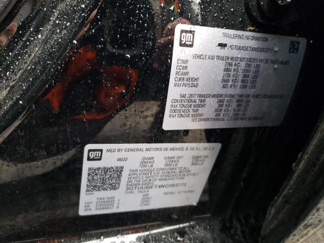 3GTUUGET4NG593771 GMC Sierra K1500 Denali
