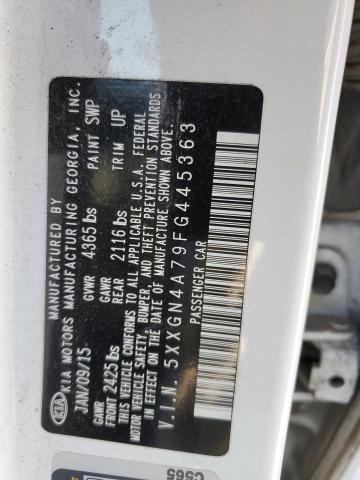 5XXGN4A79FG445363 KIA OPTIMA EX