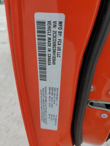 2C3CDXBG3NH103649 Dodge Charger Sxt