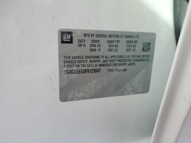 2G4GV5EK0F9123847 Buick Regal