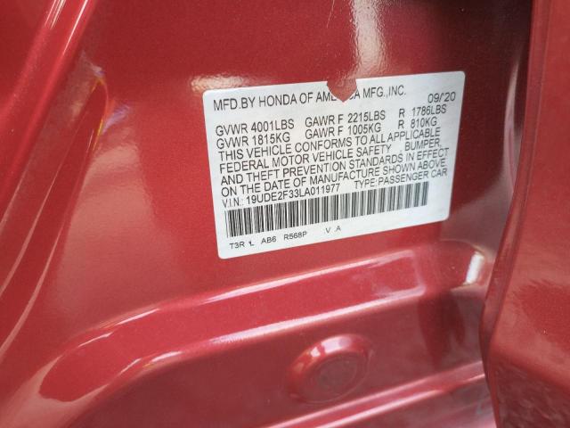 19UDE2F33LA011977 Acura ILX